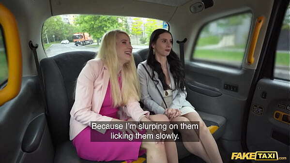 Fake Taxi sexy horny babes give taxi driver pity fuck