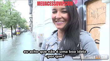 Recebeu Massagem de Estranho deu a Buceta Legendado