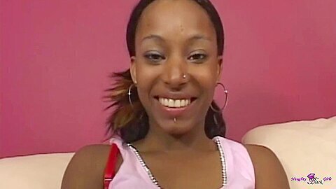 Honey Uses Vibrator Black Clit Before Riding Thick White Meat