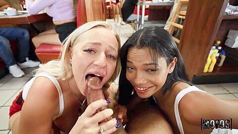 Letspostit Elana Bunnz West Cream Waitresses