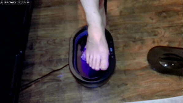 Barefeet Paraffin AMSR Session