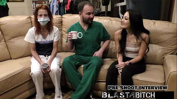 Blaire Celeste Gives Blowjobs Before Getting Blasted With Cum, Nurses