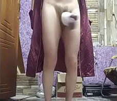 Arabic Boy Shoot Twice Loads in Row No hands!