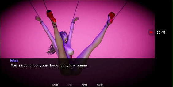 Nympho Tamer game speak itself