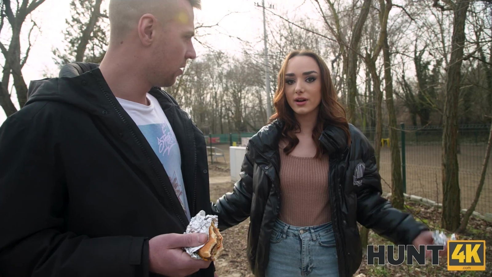 Pretty brunette Alice Zaffyre is having a hot fuck with Nikki Nuttz on camera