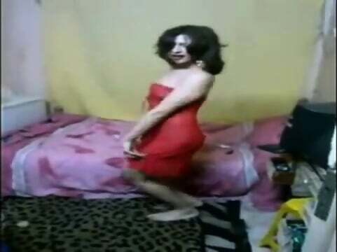 Egyptian Crossdresser Ingy Dances