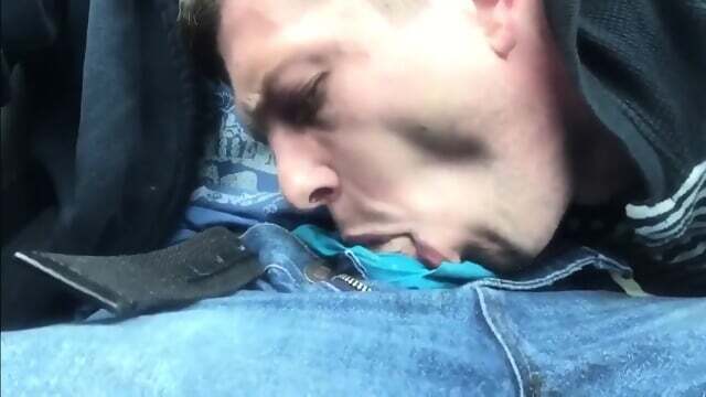 Outdoor Blowjob Swallow With Handsome Stranger