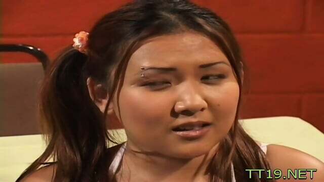 Sugary brunette honey Kylie gets boner instead dildo