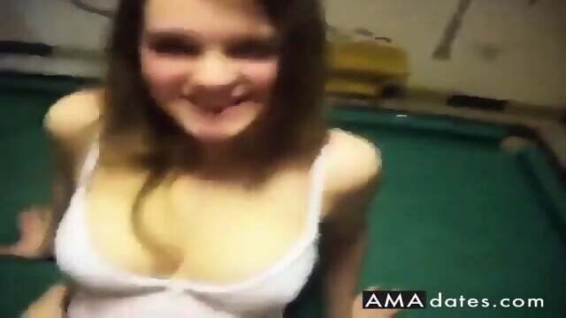 Amateur Lingerie: Public Nightclub