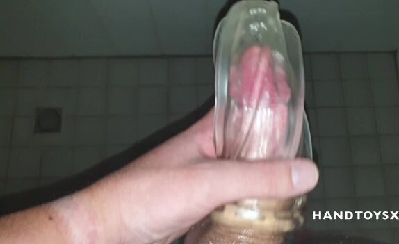 CUMMING inside with MOANING orgasm!