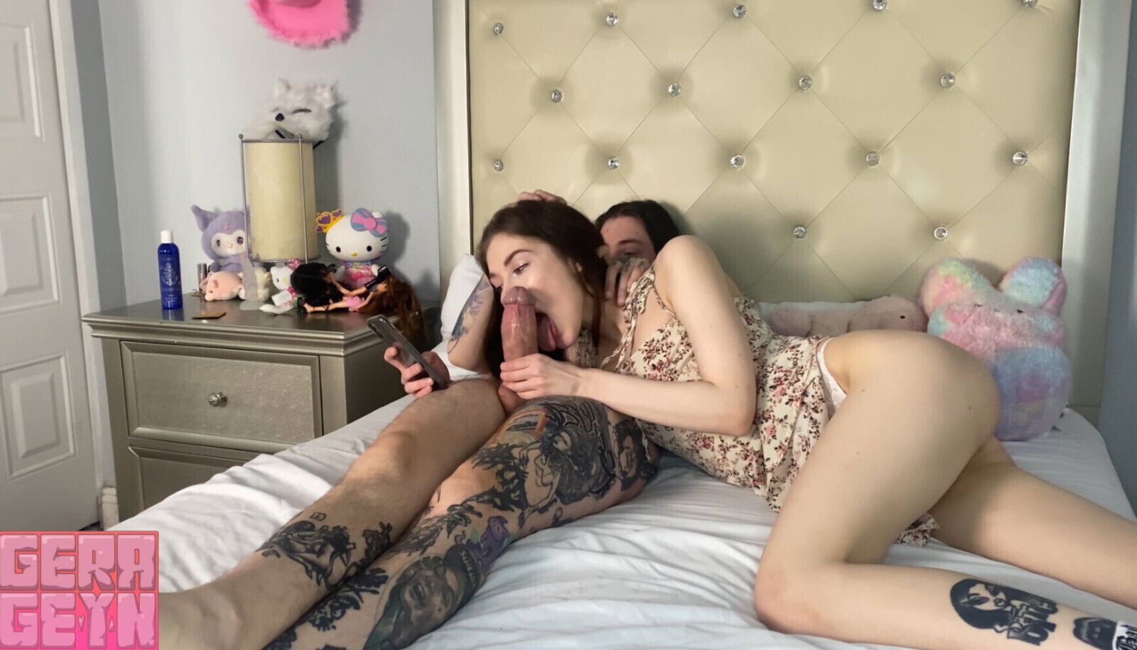 texting with husband while neighbor fucking with huge dick