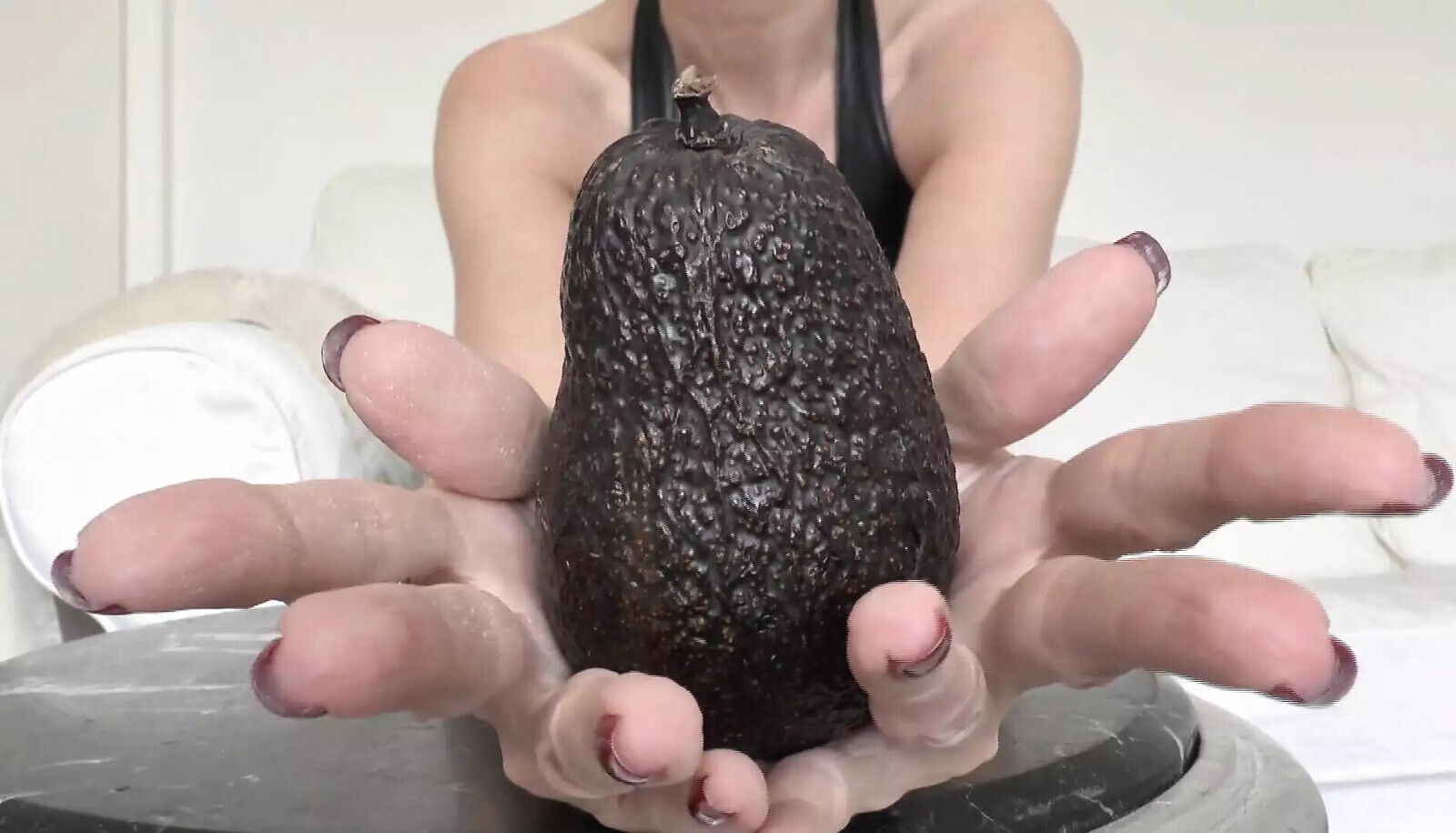 Fruits Beautiful Hands with Fingernails