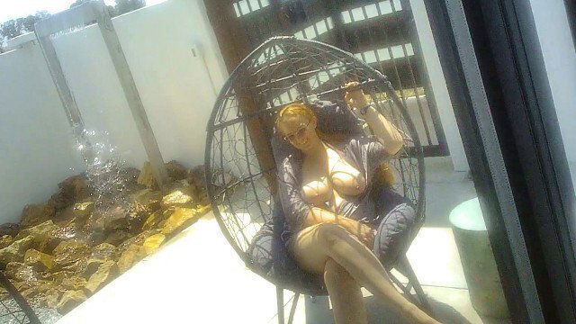 Dreamy Camera Glasses Outdoor With Beautiful Redhead