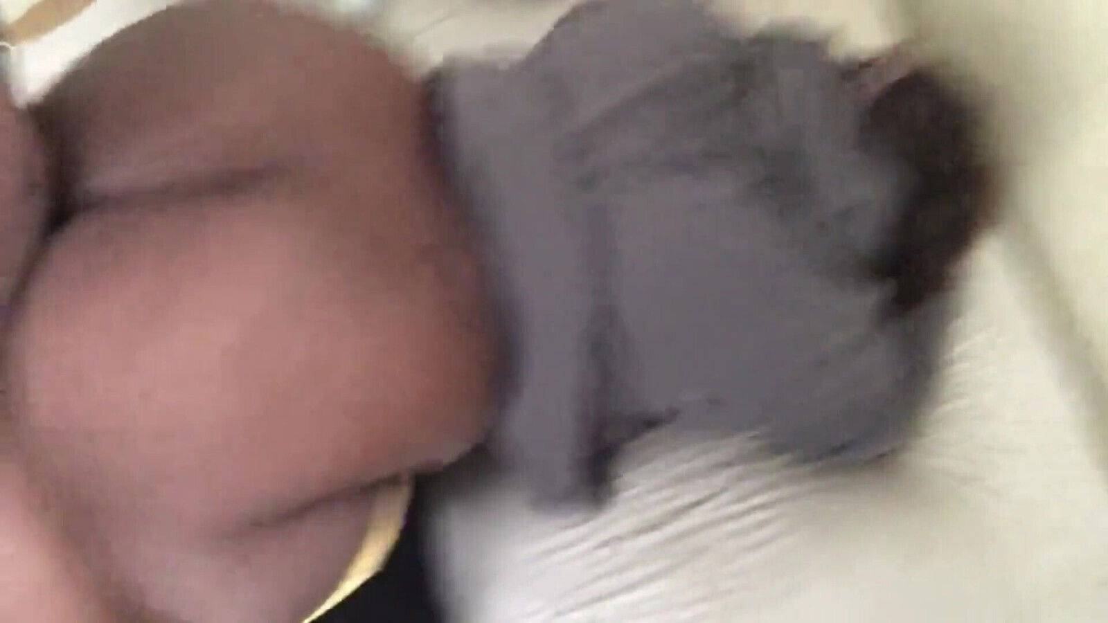 Thick ebony backshots