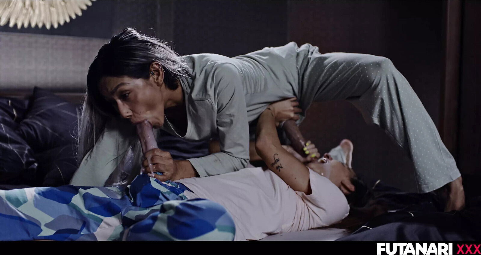 Sleepover Turns Into Fest Dick Futa Girls Can't Enough TRAILER