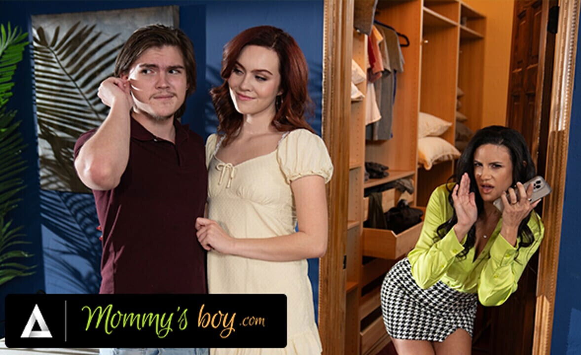 MOMMY'S MILF Penny Barber Caught Giving Stepson Dirty Talk Advice Through Earpiece! 3-WAY