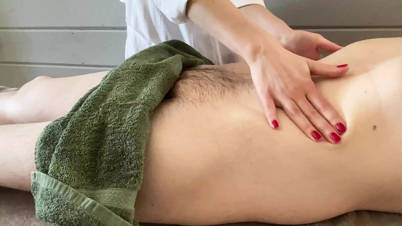 Horny client Massage Parlor