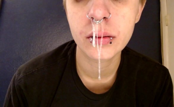 Extreme Snot Nose Blowing Mess Sneezing