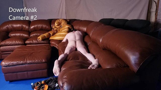 Humping Dream Leather Sofa Camera Angle