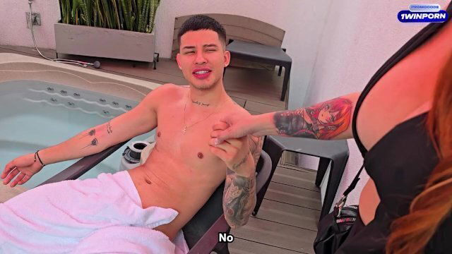 stepson Danner Mendez makes suck before comes home Andrea Castro