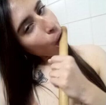 doing oral sex on a stick