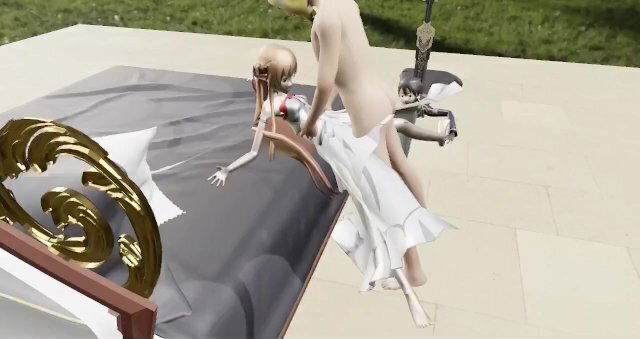 Asuna Yuki fucked Sugu Oberon