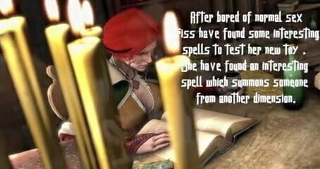 Triss summons some ass