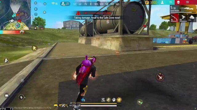 Today Gameplay Free Fire Gameplay