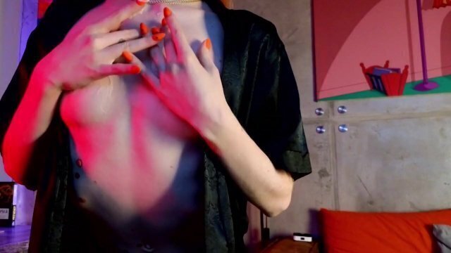 dance from red-haired bitch