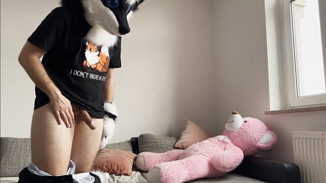 Furry Fursuit Coudle Fuck Giant Plush Bear Plushophilia Plushie