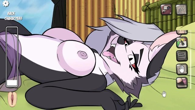 HELLUVA PORN loona masturbates visits pleasure room