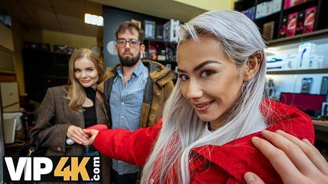 VIP4K. Veronica fucked fake kinky king’s chick Fibi Euro played with balls