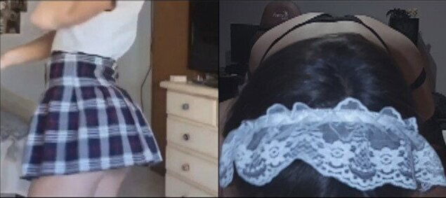 SCHOOLGIRL SCREAMS PENIS