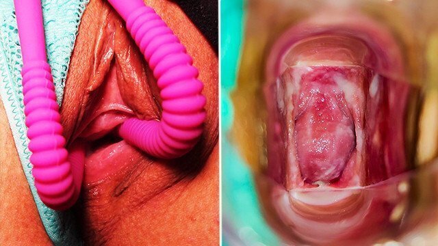 DEEP INSIDE LOOK Creamy PUSSY CLOSE PUSSY PLAY