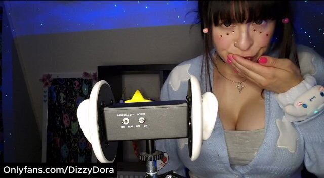 ASMR EARLICKING EGIRL ALTGIRL CUTE AMATEUR BRACES