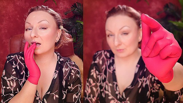 ASMR with medical gloves: your BOSS. Grander.