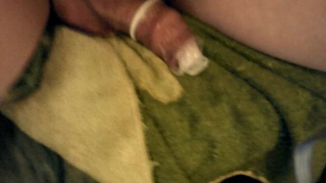 Jerking (54) with testicle