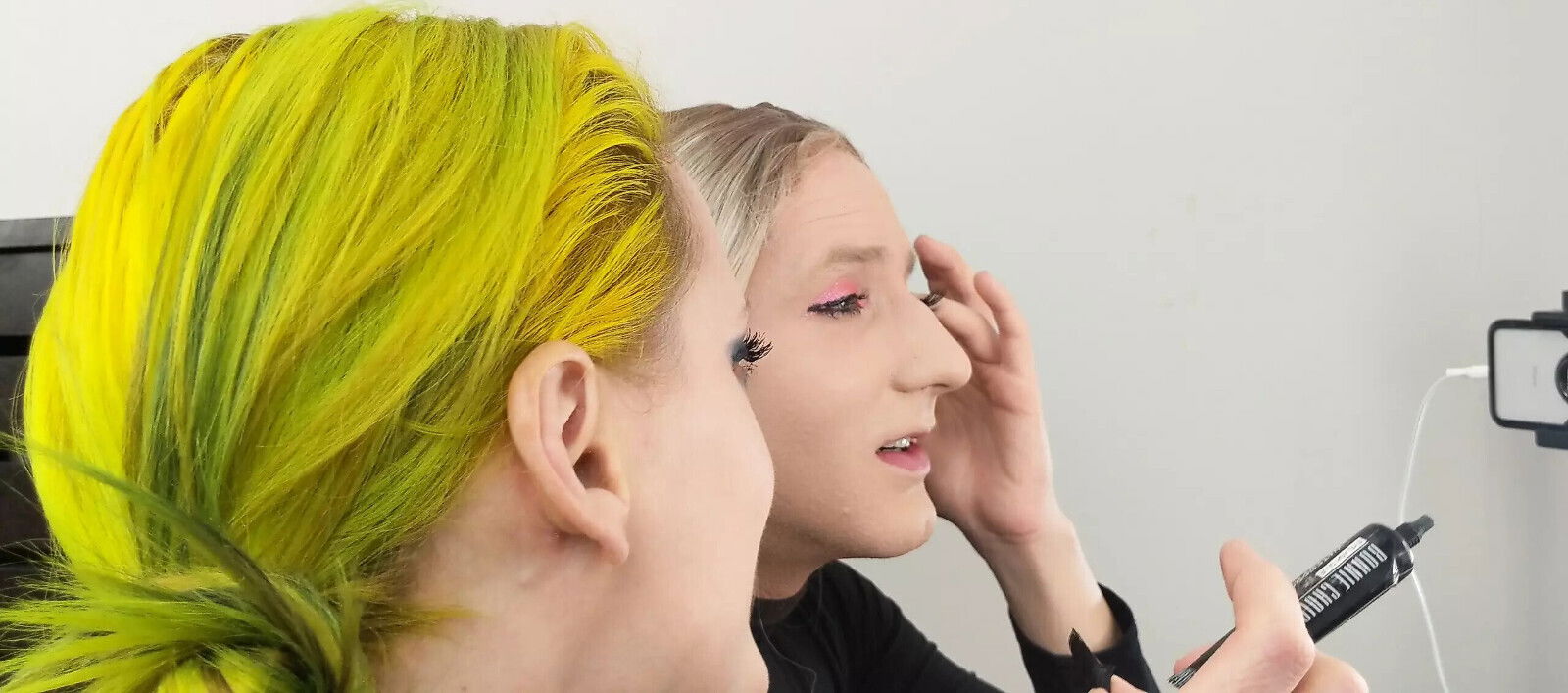 Woman Encourages Transformation Makeover into Woman