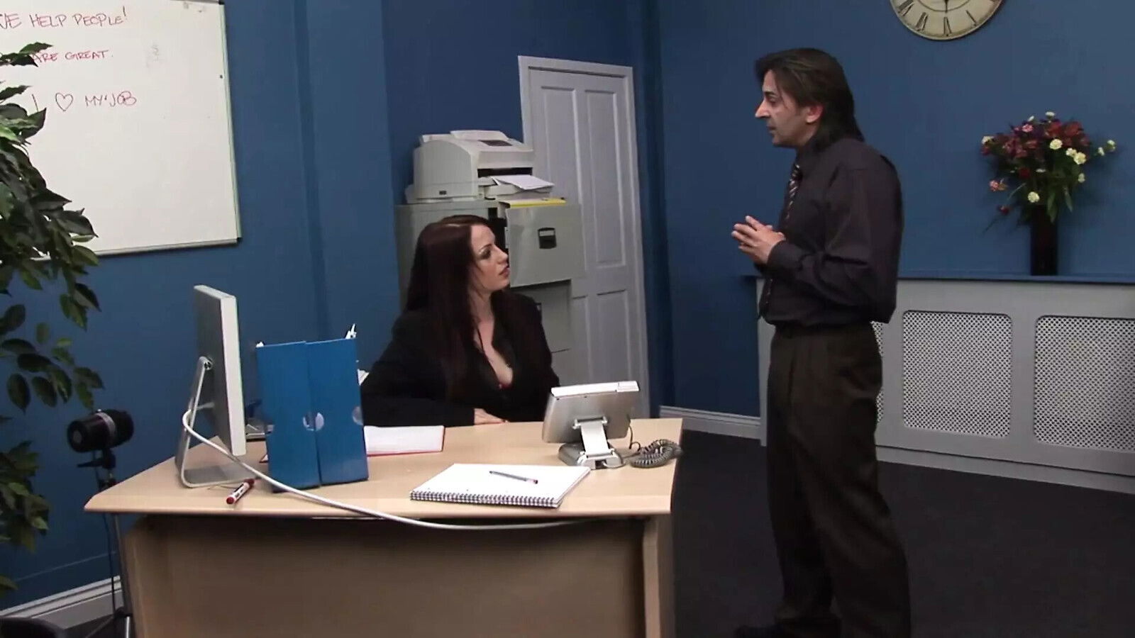 Sasha Rose horny woman with brunette hair gets fucked