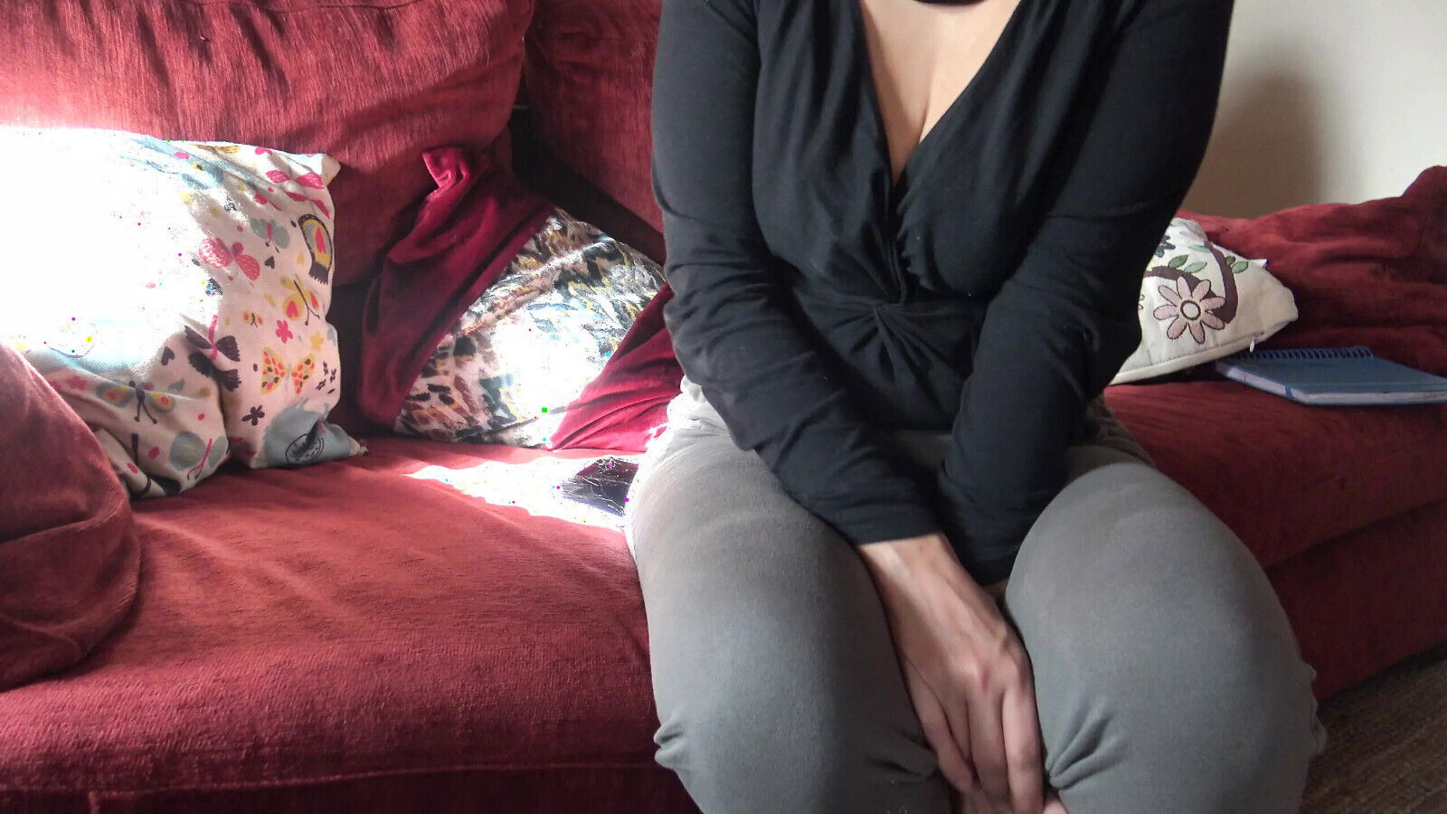 egyptian cuckold wife touching stepson while husband work