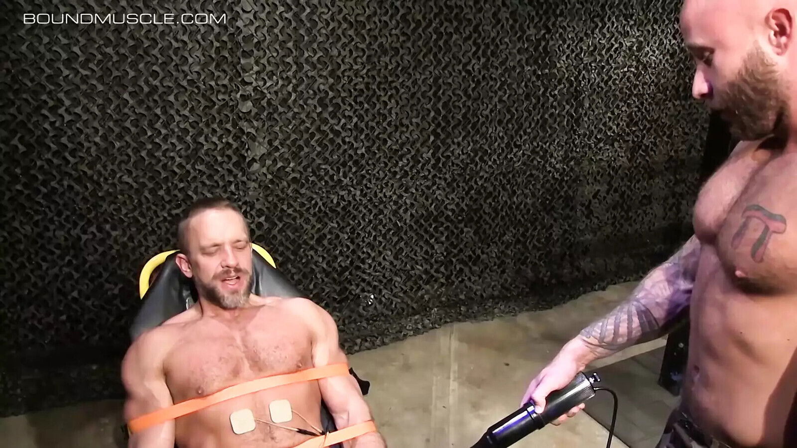 Hairy Enjoys Electric Shock Balls