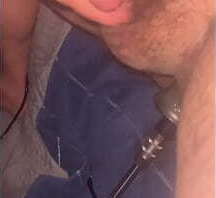 Close up of b7 in my ass and my cock