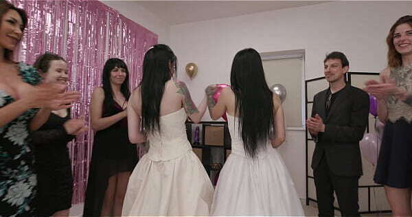 Wedding Party goes wrong Wet, 6on2, Kaitlyn Katsaros &amp_ Ville, Fisting, DAP, Deepthroat, Rough Sex, Gapes, DrinkSquirt Drink, Mouth, Swallow GIO2791