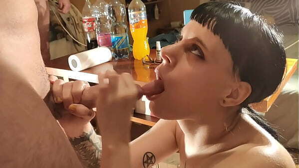 Oral slave girl used bukkake blowbang stranger (with sexy female dirty talk)