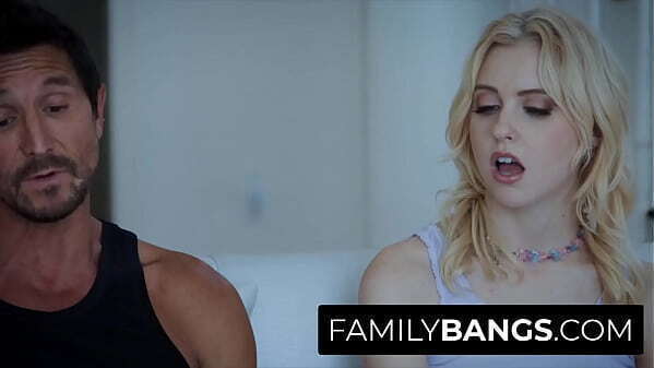 FamilyBangs.com Cutie Blonde Getting Pink Fleshy Pussy Stacked Dad'_s Bone, Chloe Cherry, Tommy Gunn