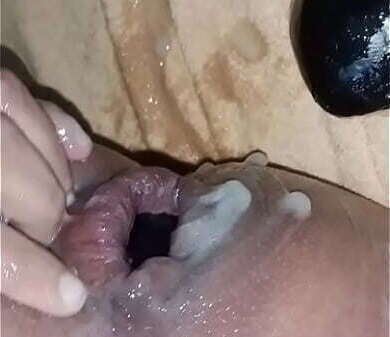 balls asshole gapes lips Yammy cream with rosebud