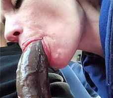 Street whore deepthroat swallow