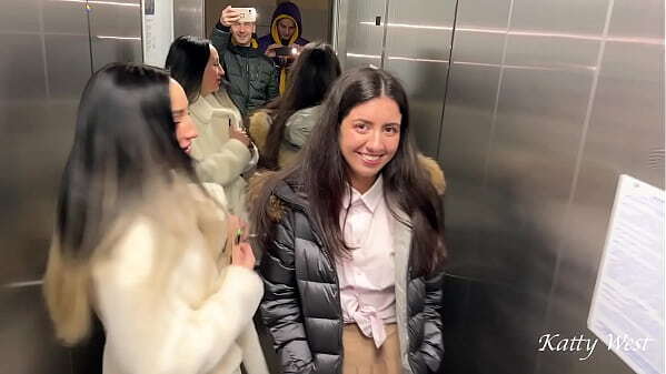 Public Pickup beauties with friend invited them place have