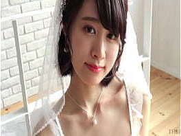 Very naughty wedding dress see-through underhair irresistible!