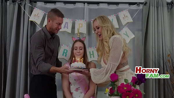 18th Bday With Creepy Family- Laney Grey, Brandi Love